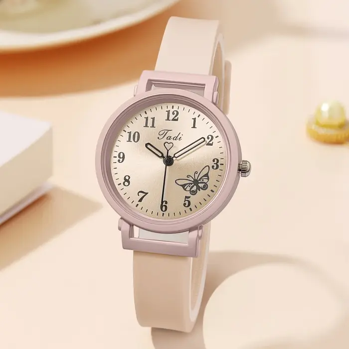 Montre pour femme bracelet en Silicone montre-bracelet montres à Quartz femmes horloge décontracté