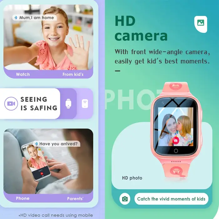 Montre connectée 4G pour enfants