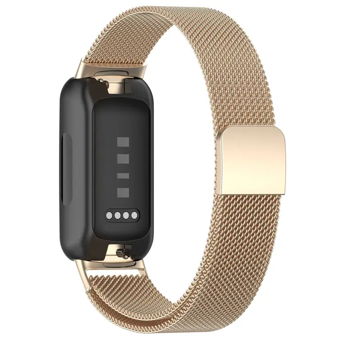 Bracelet magnétique en métal pour Fitbit inspire 3