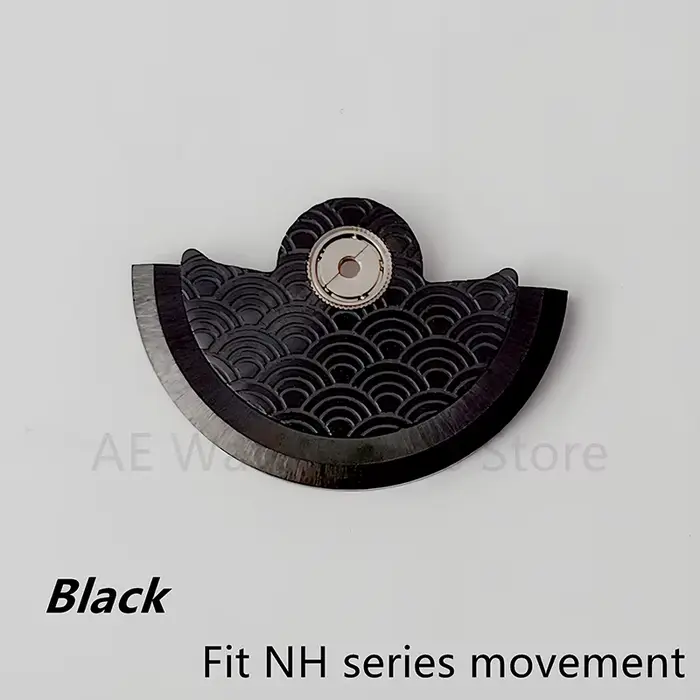 Pièces de Rotor de mouvement de montre en or Rose, Rotor NH35