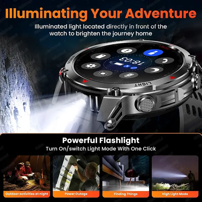 T-rex 3 Pro militaire Grade AGPS montre intelligente 10ATM étanche double bande GNSS boussole altimètre AMOLED natation