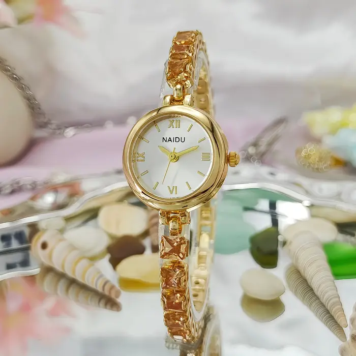 Nouvelle montre-bracelet incrustée de diamants pour femmes