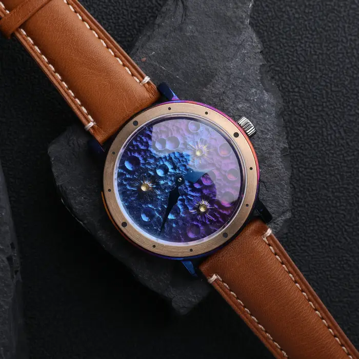 Montre avec boîtier en Bronze de 45mm