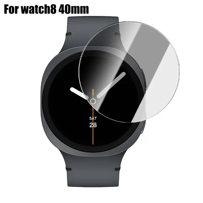 Films en verre trempé pour montre connectée, Protection de la vie privée, pour Samsung Galaxy Watch 
