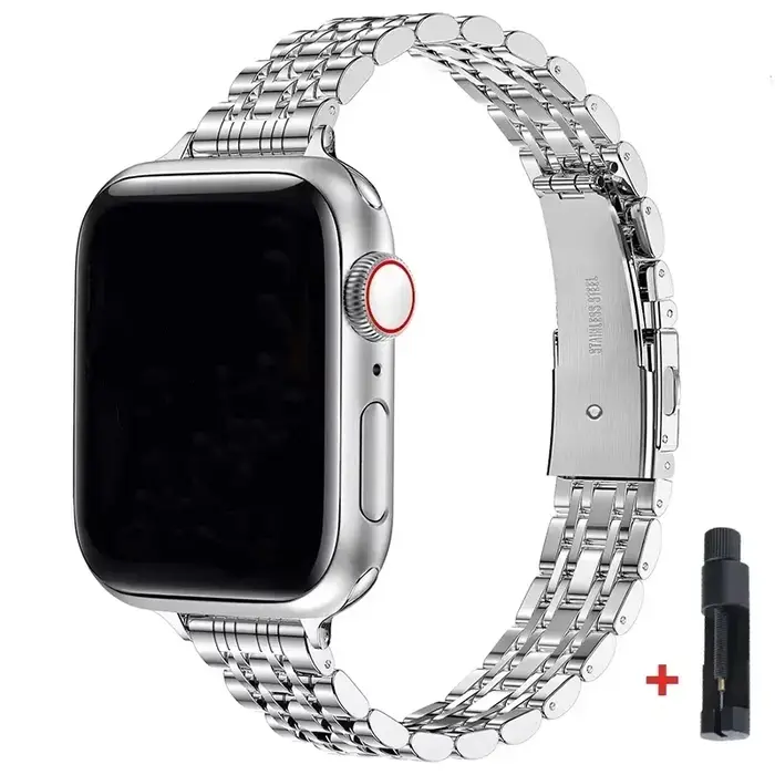 Bracelet en métal pour Apple Watch série 10 9 8 7 6 5 4 3 bandes Ultra 2 49mm 42mm 46mm 45mm 41mm 44