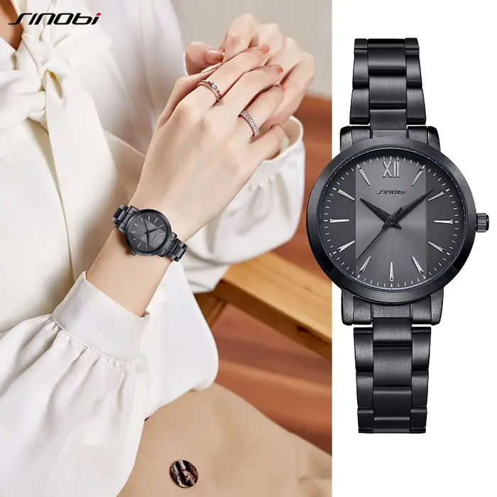 Sinobi-Montres à quartz élégantes pour femmes