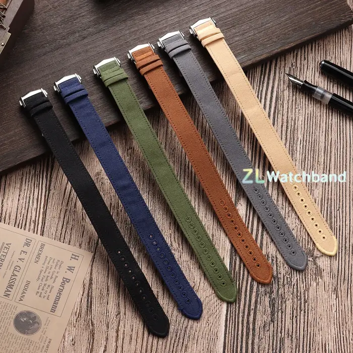 Bracelet de montre en toile de nylon de qualité supérieure pour hommes