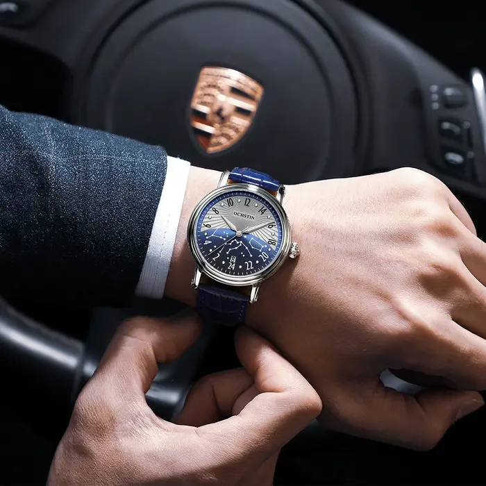 OCHSTIN hommes montres haut de gamme mécanique montre-bracelet de luxe étanche affaires montre automatique avec Date 2026 nouvelle horloge de mode