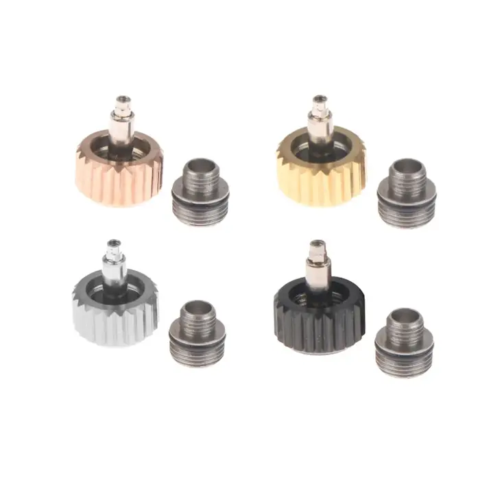 Couronne de montre de remplacement, 6mm, pour réparateurs de montres, horloger