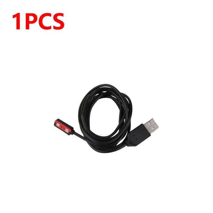 Adaptateur de chargeur de câble de chargement USB pour montre intelligente Pebble Steel noir