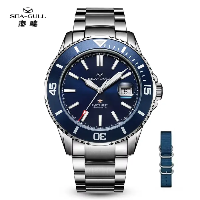 Seaghydrrelogio-Montre mécanique automatique pour homme