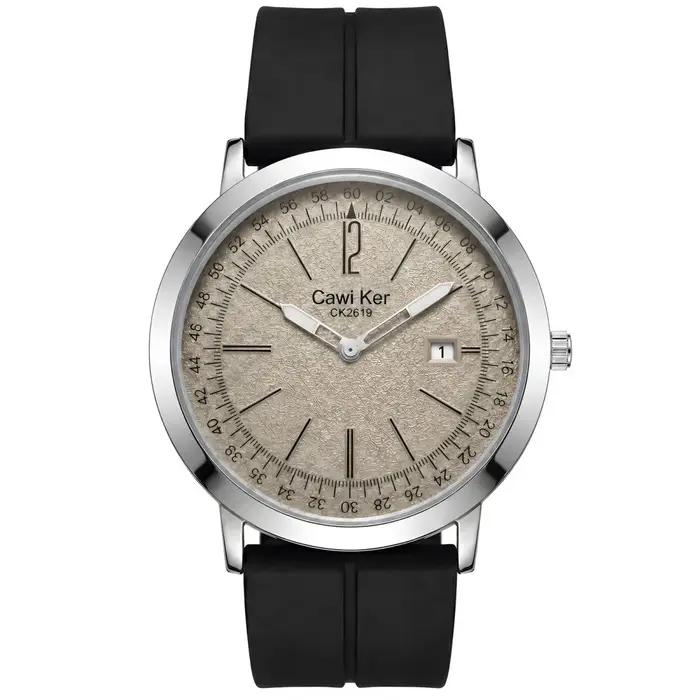 CAWIKER montre à quartz originale à mouvement suisse