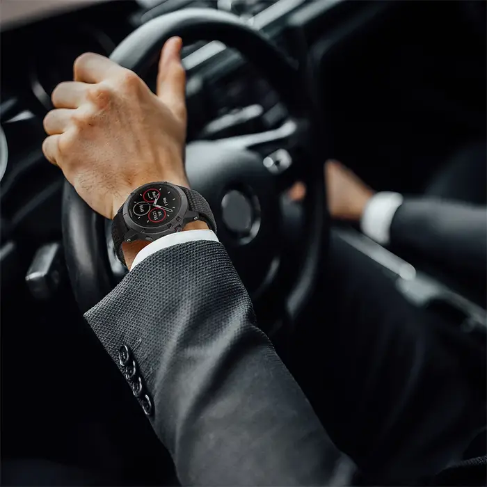 Bracelet de montre en Nylon à boucle à crochet pour Garmin Forerunner 965 955 Solar 945 935 745