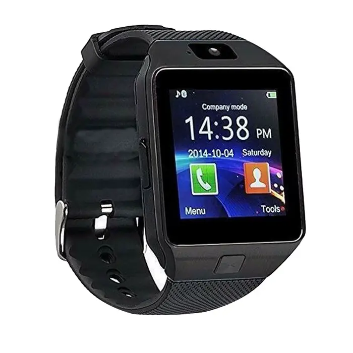 Montre connectée DZ09, bracelet multimédia avec écran tactile de 1,56 pouce, prise en charge de la c