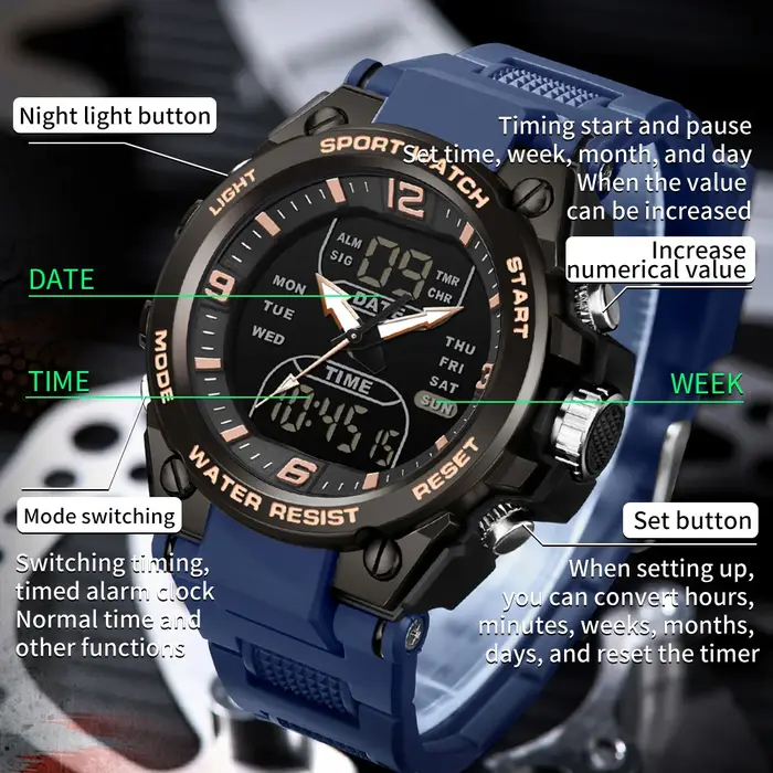 Montres militaires tactiques pour hommes