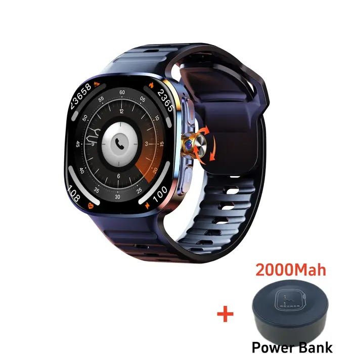 Montre connectée M99 originale, écran Amoled de 2.4 pouces, carte Sim 4G/5G, GPS, WIFI 190 °   Montr