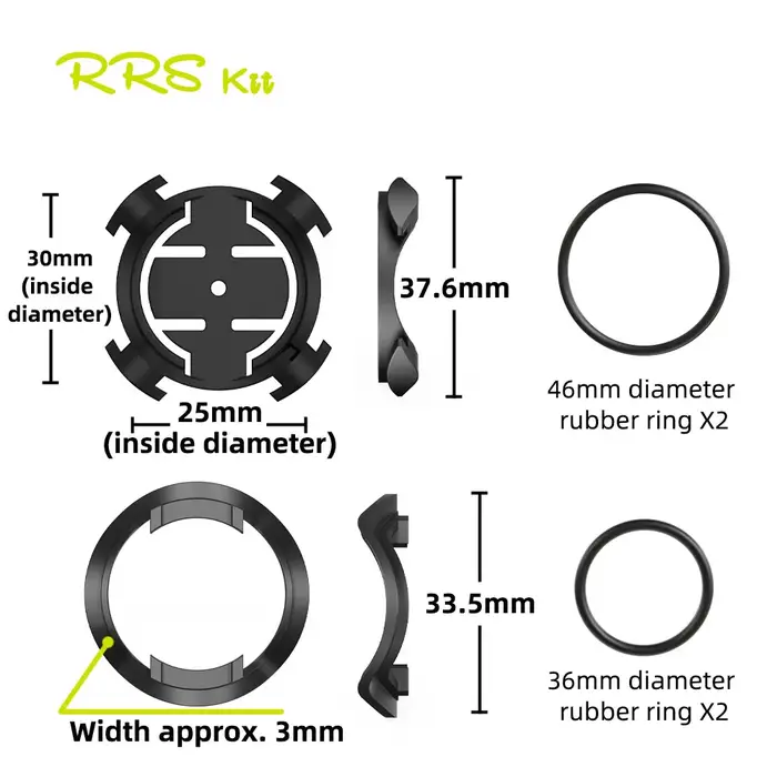 Supports de chronomètre de vélo VTT