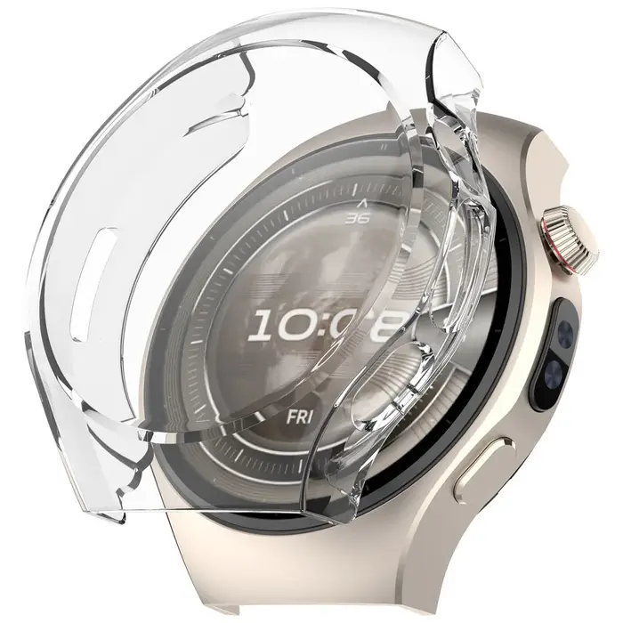 1x couverture complète en TPU souple pour Huawei Watch 5 42mm 46mm, coque de protection antichoc pou