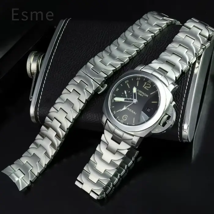 Bracelet de montre résistant aux rayures en acier inoxydable de haute qualité