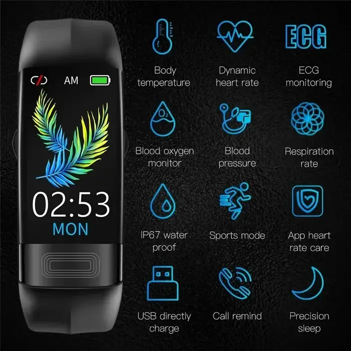 P11 Plus Bracelet intelligent Smartwatch Ekg