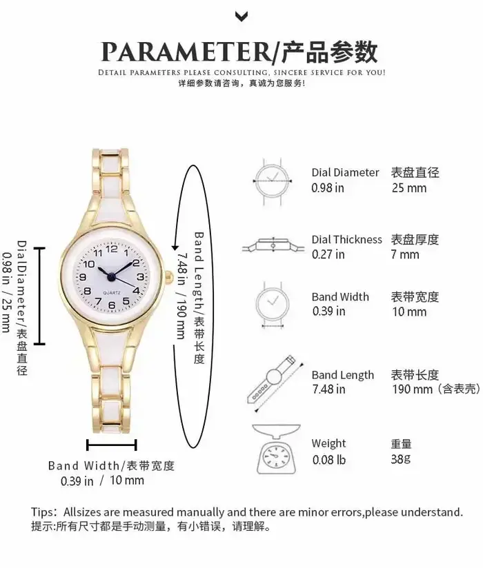 Montre-bracelet numérique en céramique pour femme