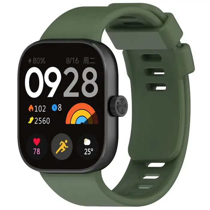 Bracelet de rechange en silicone pour montre intelligente Redmi Watch 4