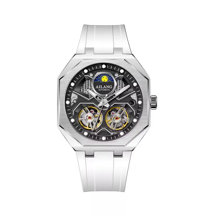 Montre mécanique automatique AILANG à double tourbillon et volants
