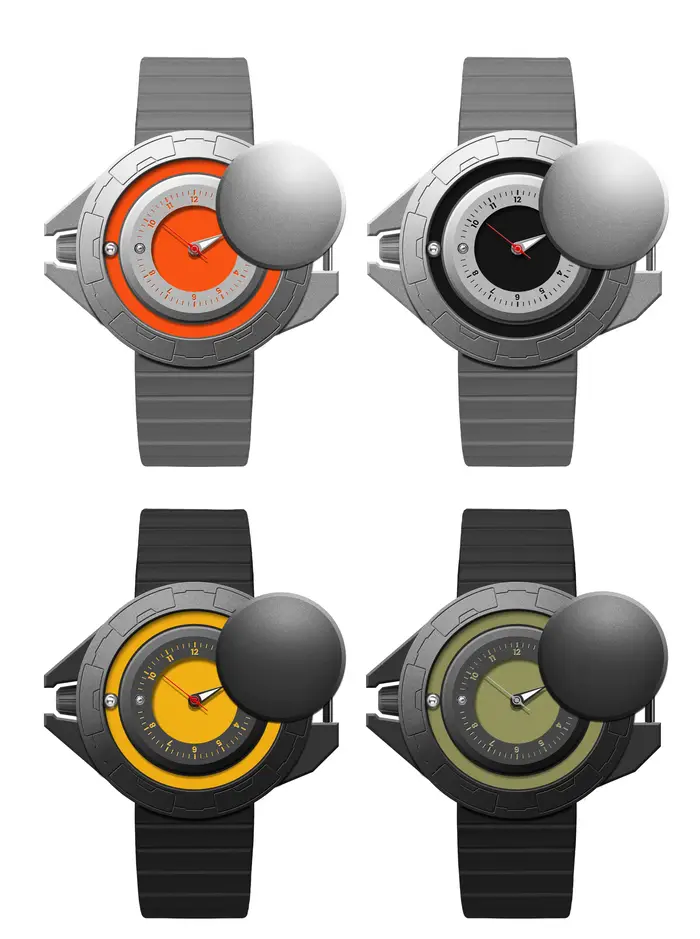 DANIEL GORMAN montre en acier inoxydable