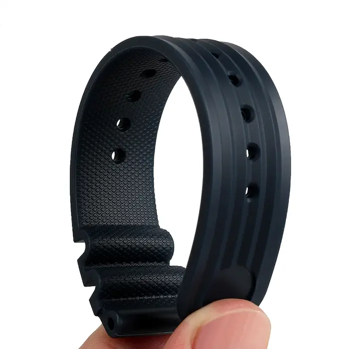 Bracelet de montre en caoutchouc de haute qualité pour Seiko ancêtre mm série PROSPEX SKX007 Water Ghost 20mm Abalone Small MM Silicone mâle 22mm