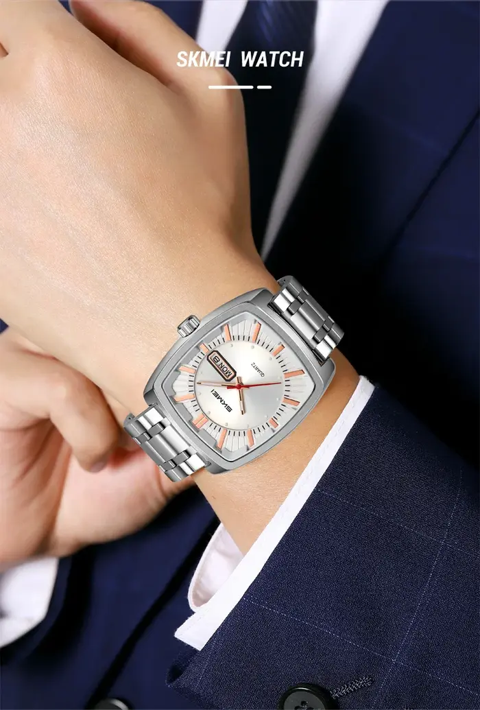 SKMEI 9354 Top marque Quartz montres décontractées pour hommes mouvement rond étanche