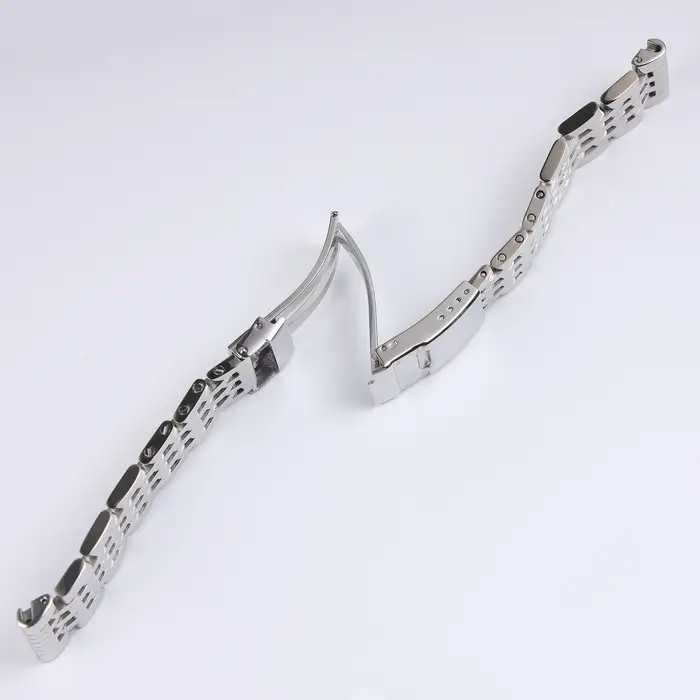 Bracelet de montre en acier inoxydable massif