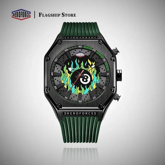 Nouvelle Montre Homme HEROFORCE 2026 Originale à Affichage Double Lumineux