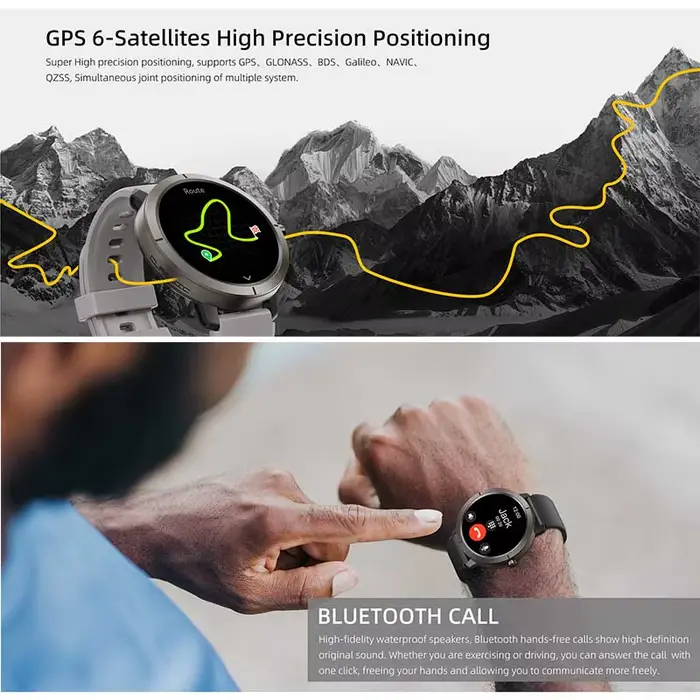 Montre connectée GPS 2026 AMOLED 1