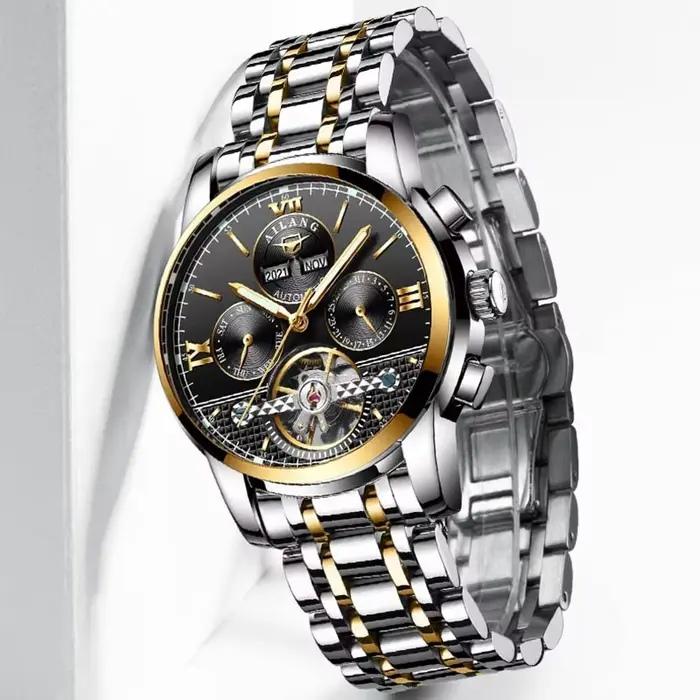 Nouvelle Montre Mécanique Automatique de Luxe AILANG 2026 pour Hommes
