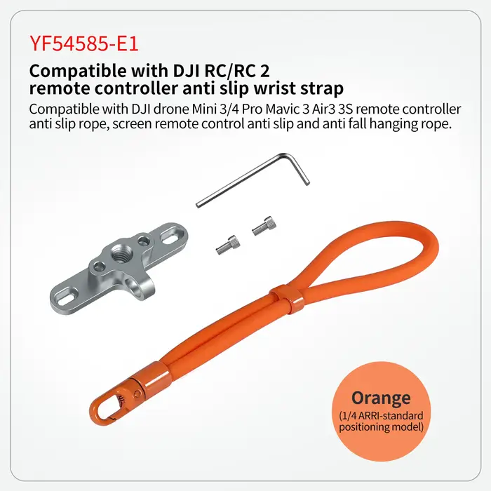 Bracelet de lanière de poignet Anti-chute, sangle de main, cordon de cou pour télécommande DJI RC/RC
