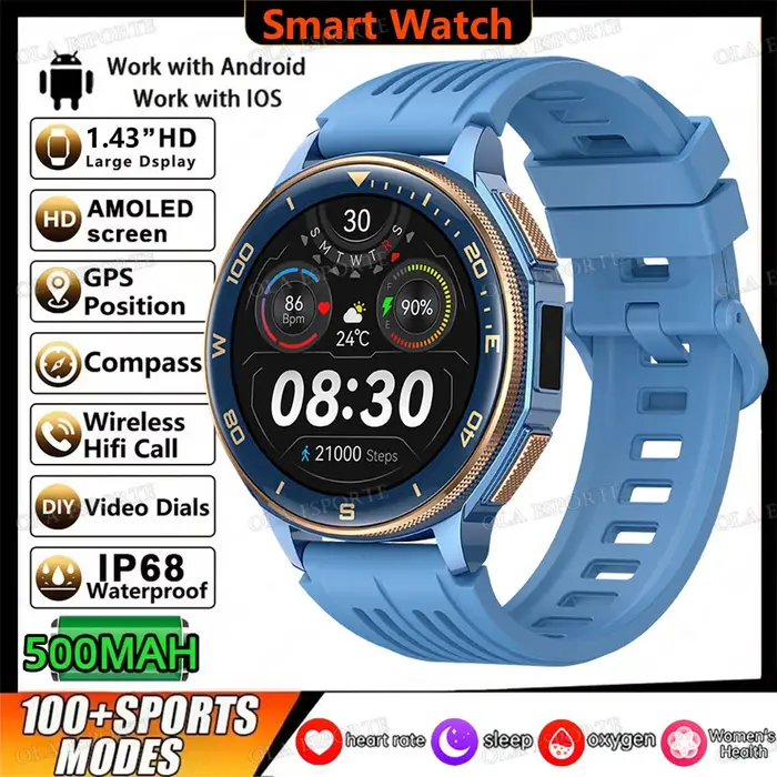Montres connectées GPS avec cartes hors ligne