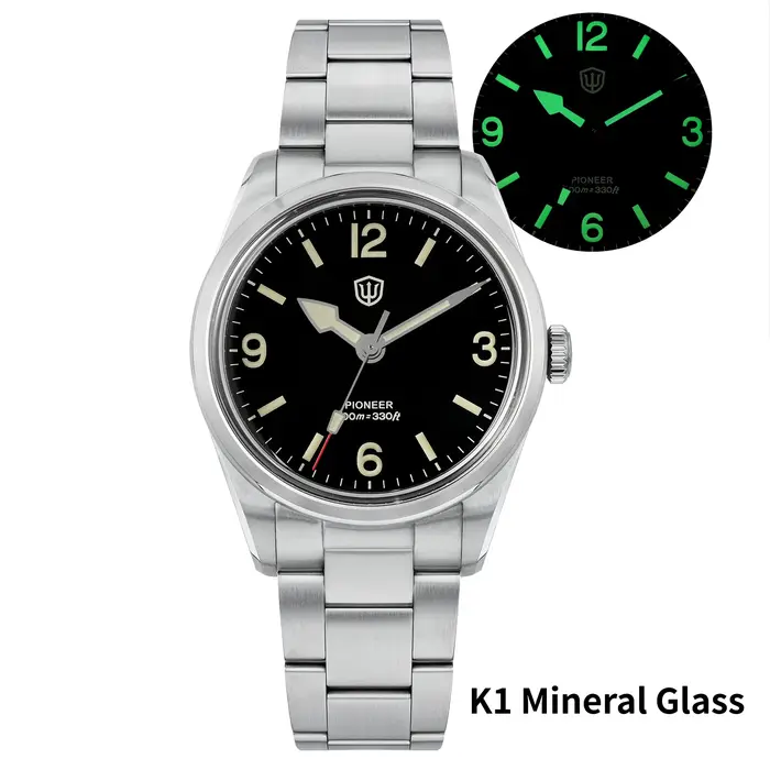 Watchdives WD1960S V2 montre à Quartz nouvelles montres lumineuses saphir VH31 mouvement de balayage