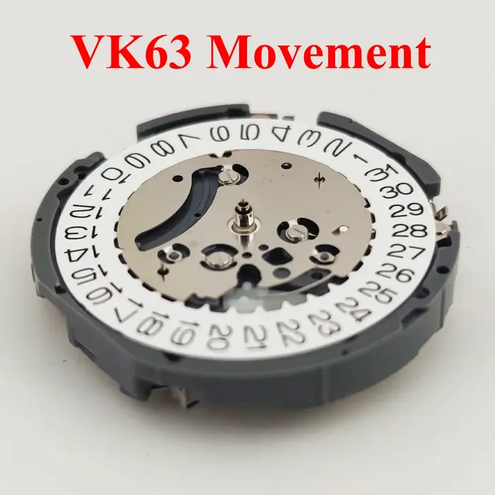 Montre à Quartz mouvement Date 3 heures chronographe