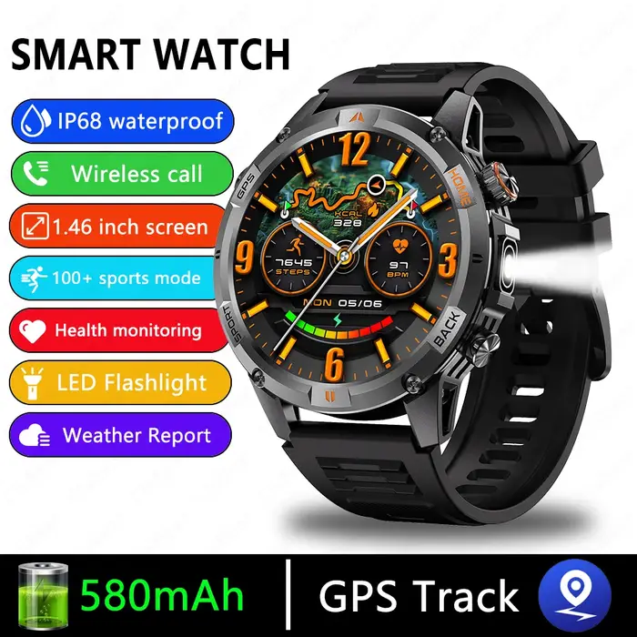 2025 nouveau professionnel GPS sport montre intelligente en plein air RIDE course GPS piste natation