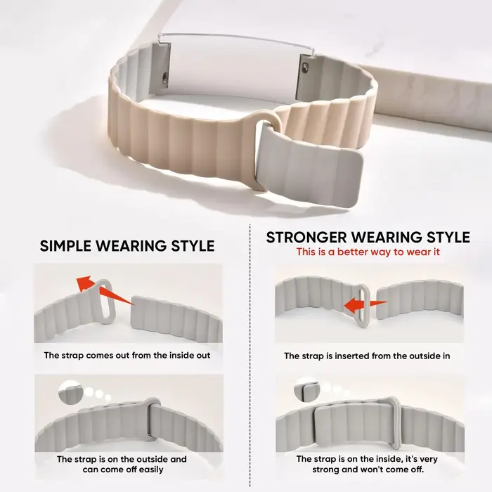 Bracelets d'identification d'alerte médicale personnalisés pour hommes et femmes