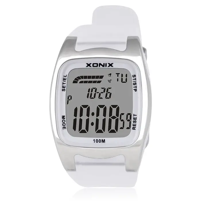 XONIX nouvelle montre numérique chaude multi-fonction course tour Segment synchronisation étanche 100m natation plongée étudiant électronique CL