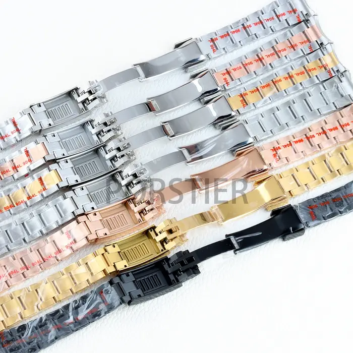 Jubilee-Bracelet de Montre en Acier Inoxydable de 20mm