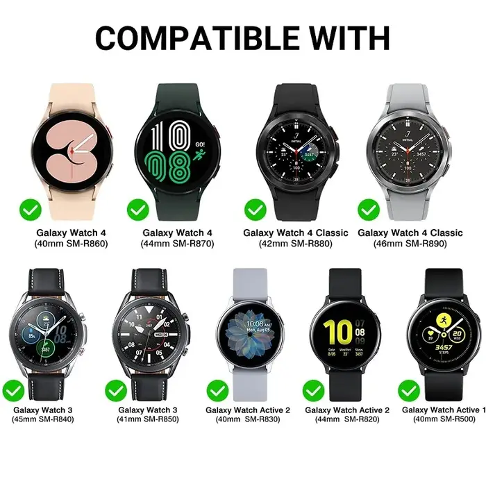 Câble de chargeur pour Samsung Galaxy Watch 6, 5, 5Pro, 4 Classic, 41mm, 46mm, Active 2, 40mm, 44mm,