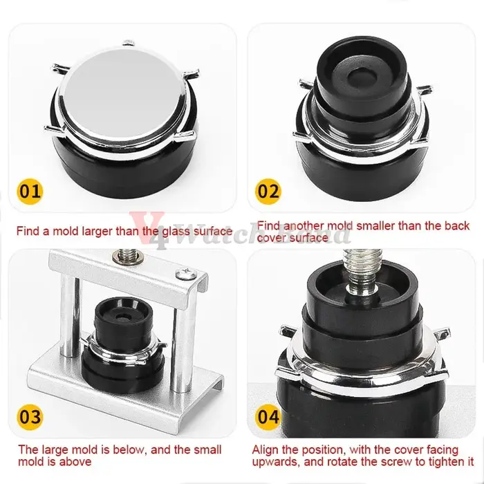 Ensemble de presse de montre professionnelle 12 pièces/18 pièces/ensemble
