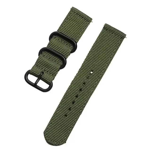Bande de bracelet de Sport de montre en Nylon tissé pour Samsung Galaxy Gear S3 S2 bandes classiques