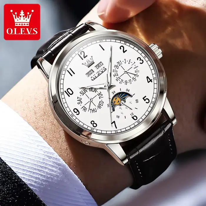 Montre Mécanique existent en Cuir pour Homme