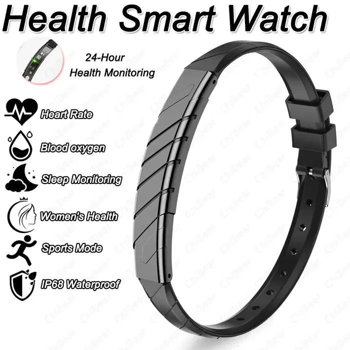 Nouveau Bracelet Connecté Ultra-Mince 2026 pour Femme, Suivi de Santé 24h/24, Plus de 100 Modes Spor