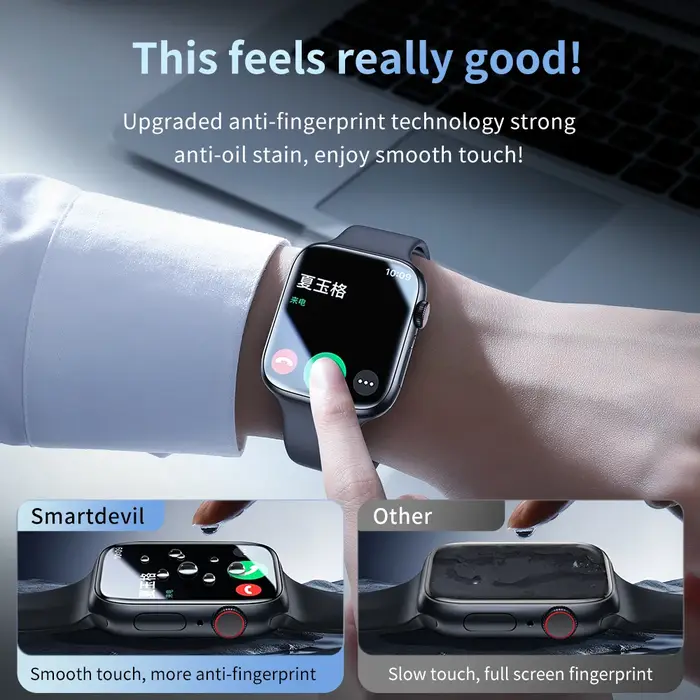 SmartSAFE-Protecteur d'écran pour iWatch 10 HD
