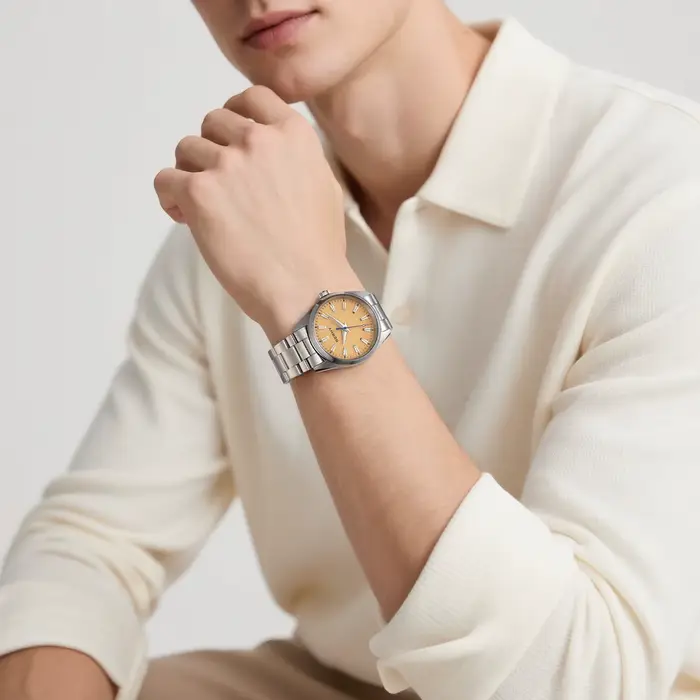 BERNY montres pour hommes lumineux AR saphir classique robe affaires Quartz montre
