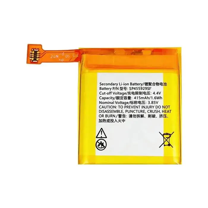 Batterie de montre 415mAh pour Ticwatch Pro